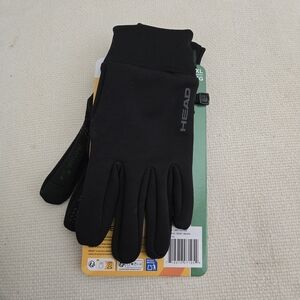 HEAD Men's Black Grip Gloves